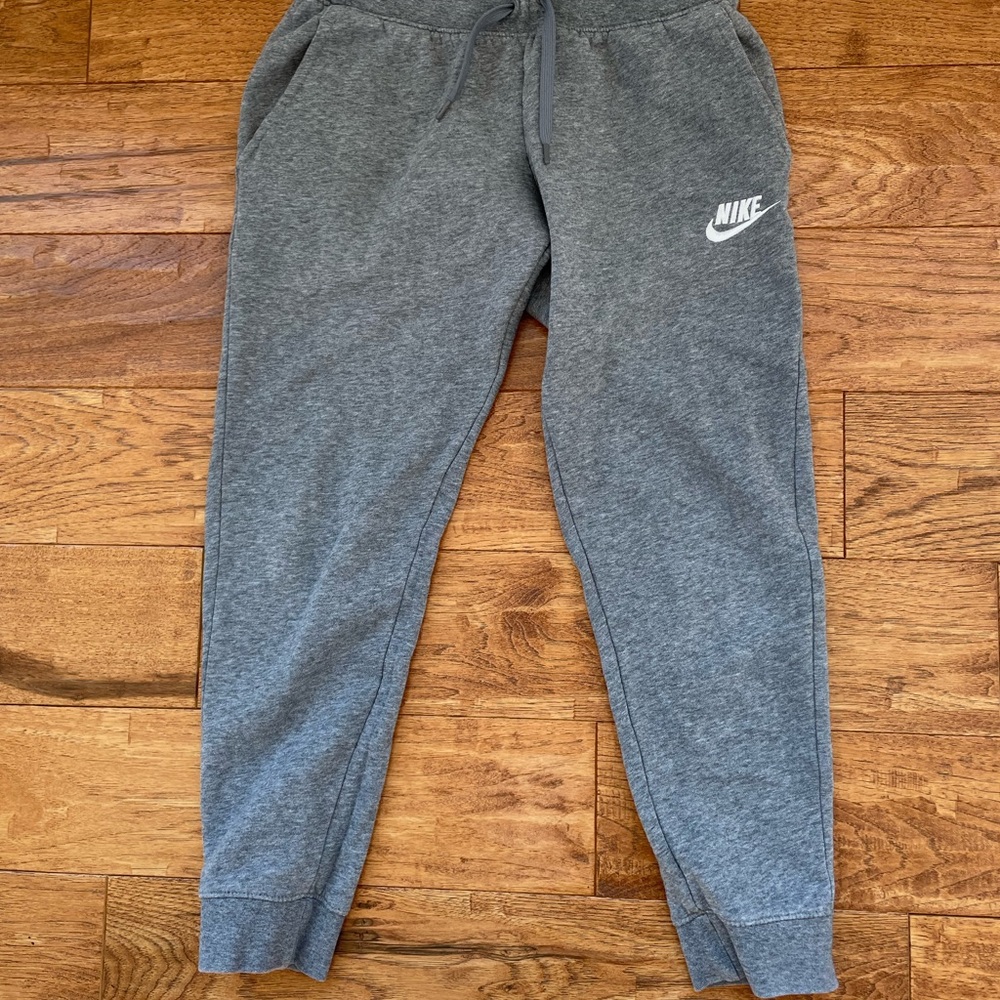 Boys Nike cotton gray joggers